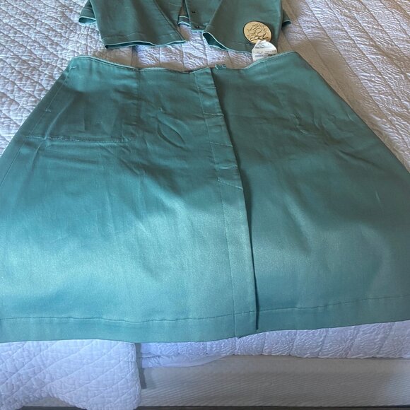 NWT Yansi Fugel Versatile Light Green Coat - Size S/M - Picture 6 of 7